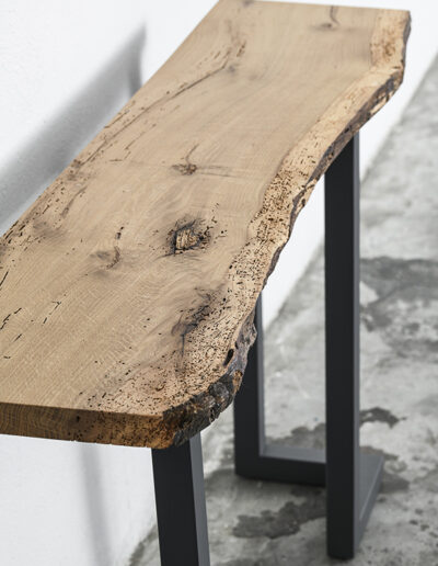 MALTO-Console-JFG ébénisterie Chimilin Isère vue haut